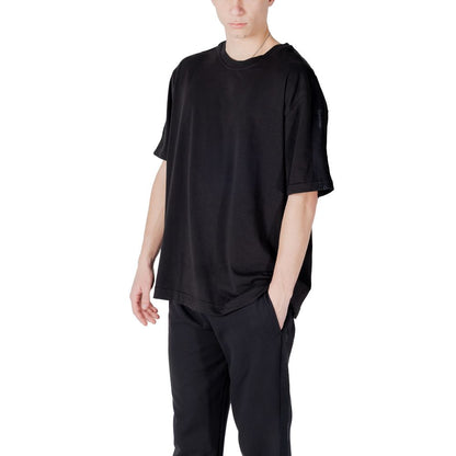 Calvin Klein Sport Black Cotton Short Sleeve T-Shirt for Men