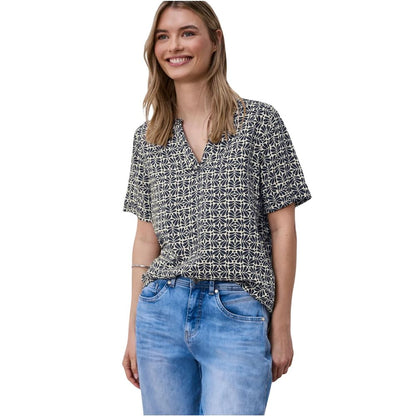 Street One Blue Viscose Blouse - Model 346439