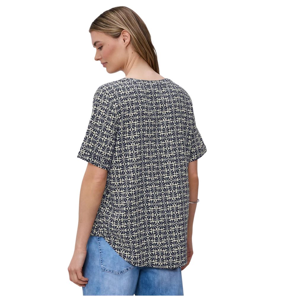 Street One Blue Viscose Blouse - Model 346439