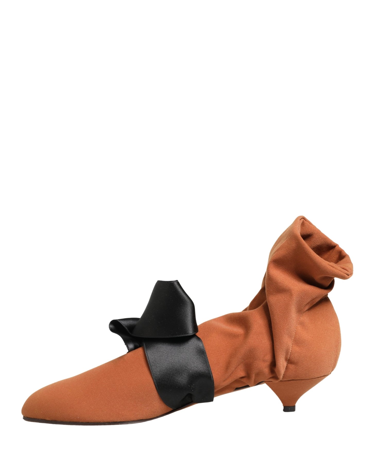 Dolce & Gabbana Brown Black Suede Boots