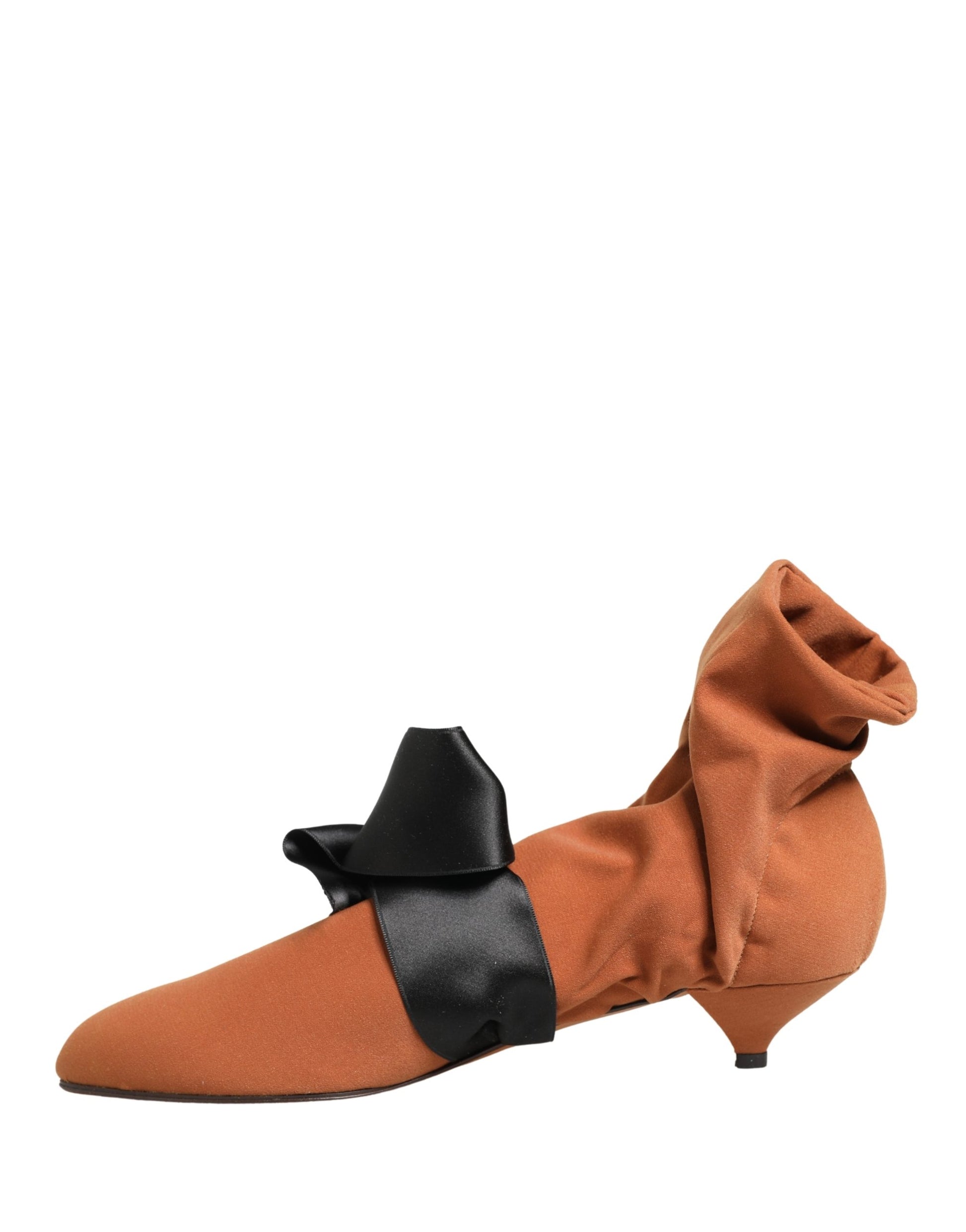 Dolce & Gabbana Brown Black Suede Boots