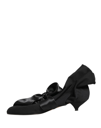 Dolce & Gabbana Black Suede Ankle Boots Shoes