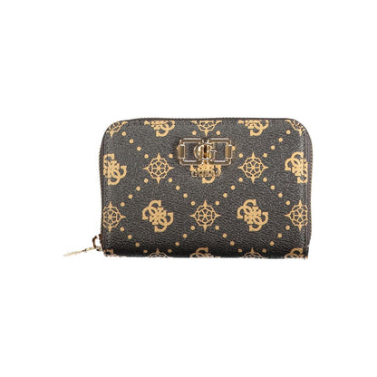 Guess Jeans Marrone Poliuretano Women's Wallet