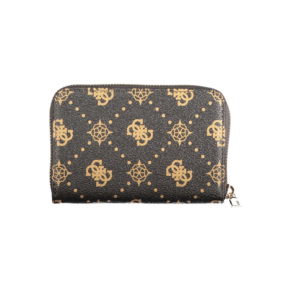 Guess Jeans Marrone Poliuretano Women's Wallet
