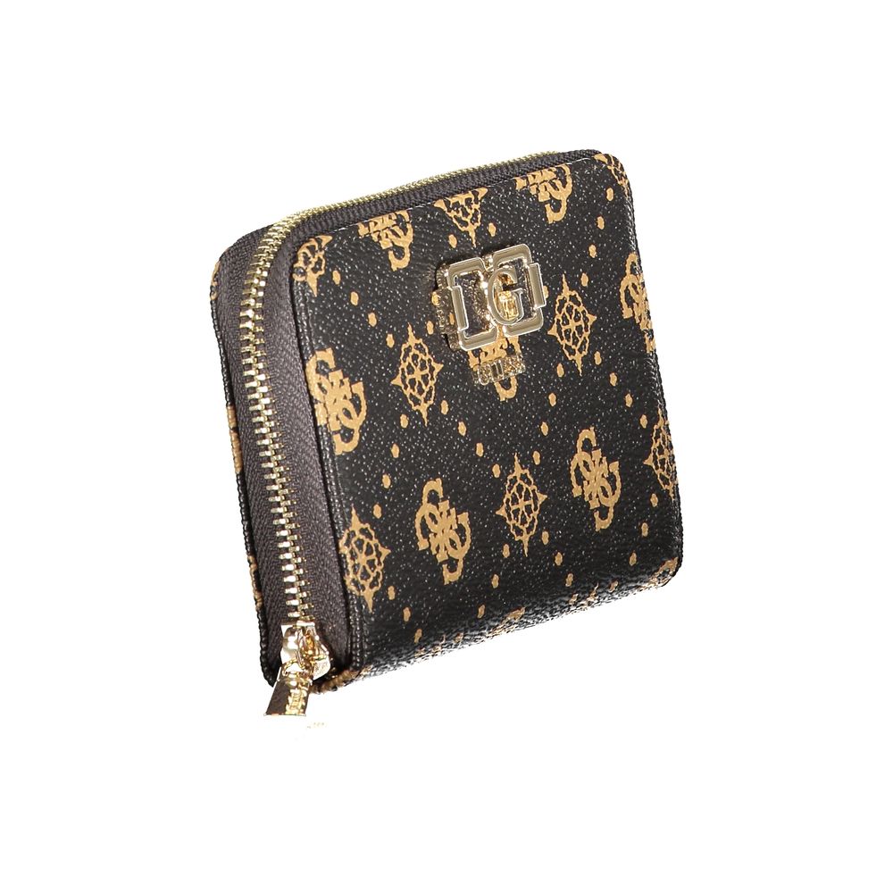 Guess Jeans Marrone Poliuretano Women's Wallet