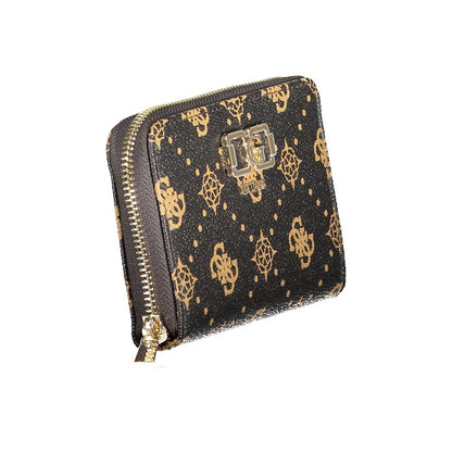 Guess Jeans Marrone Poliuretano Women's Wallet