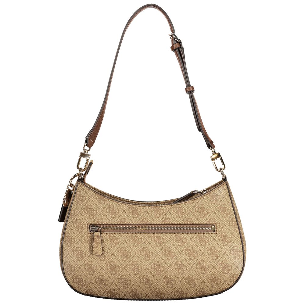 Guess Jeans Beige Polyurethane Women's Handbag