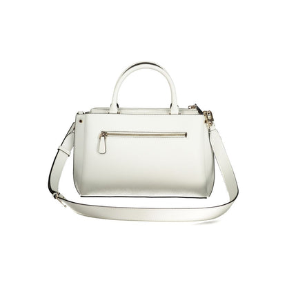 Guess Jeans Bianco Poliuretano Women's Handbag