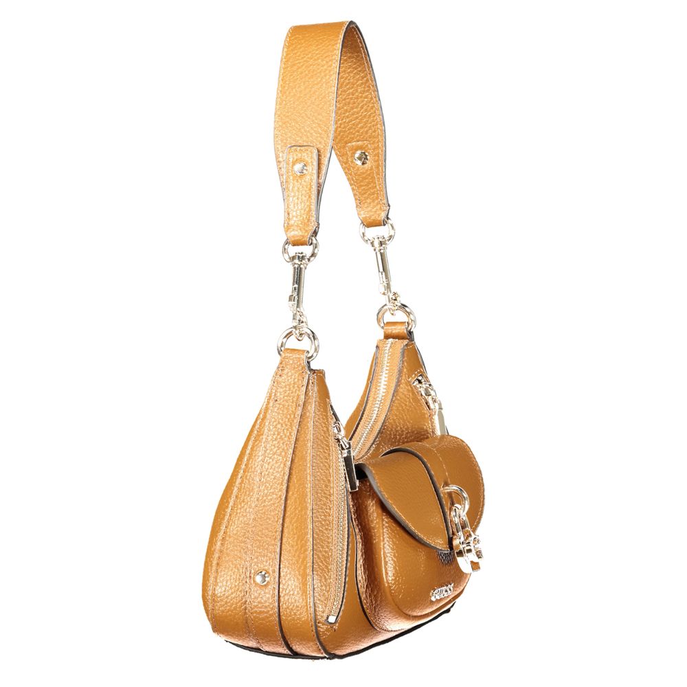 Guess Jeans Marrone Poliuretano Women's Handbag