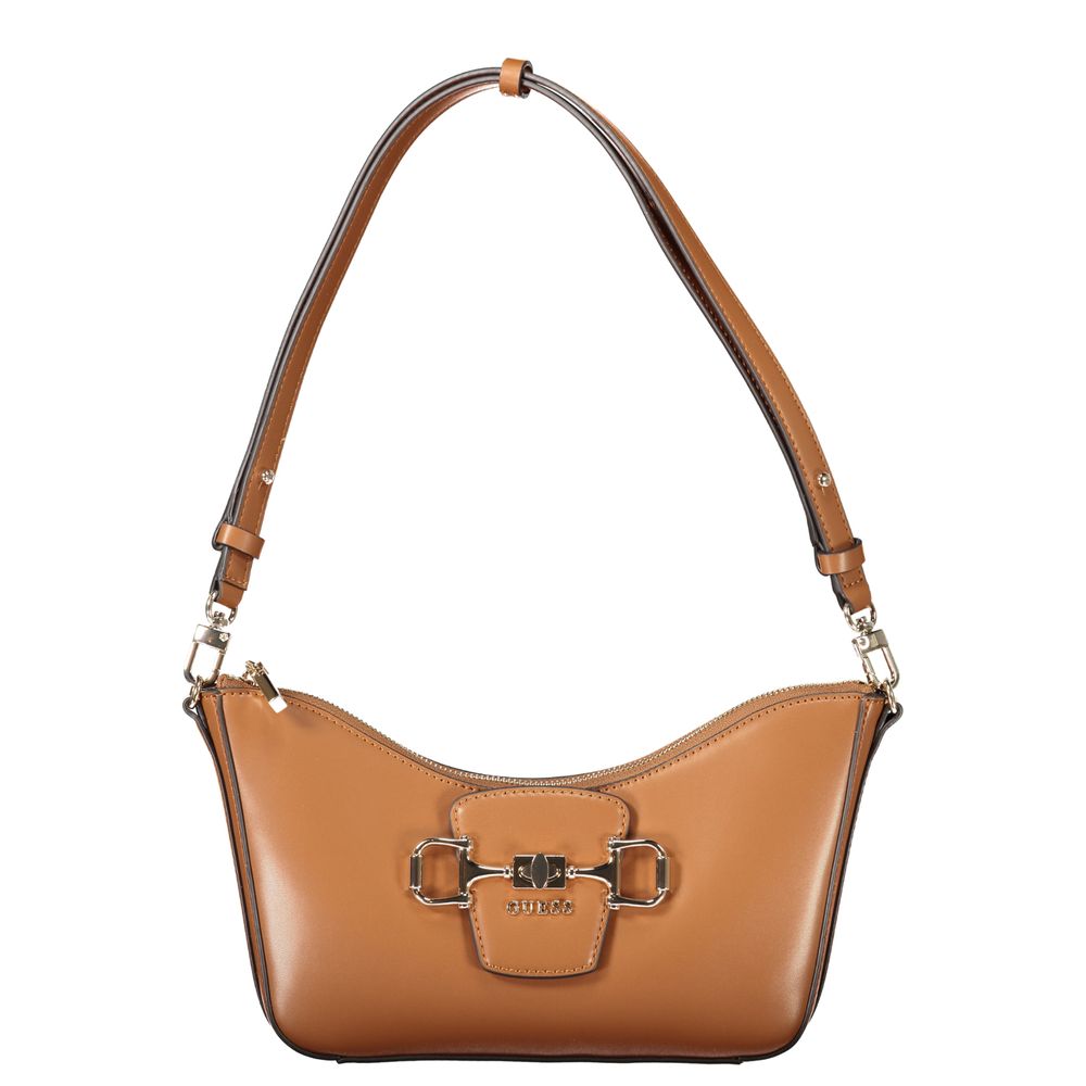 Guess Jeans Marrone Poliuretano Handbag