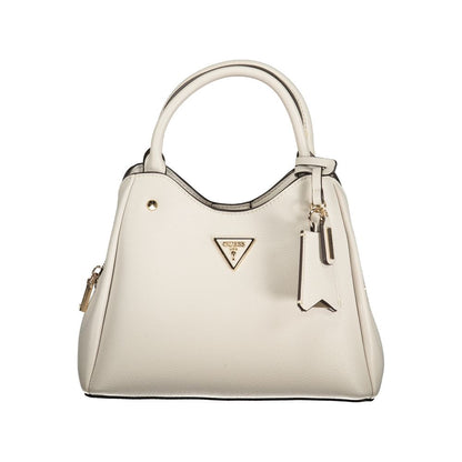 Guess Jeans Grigio Poliuretano Women Handbag - Iconic Style and Versatility