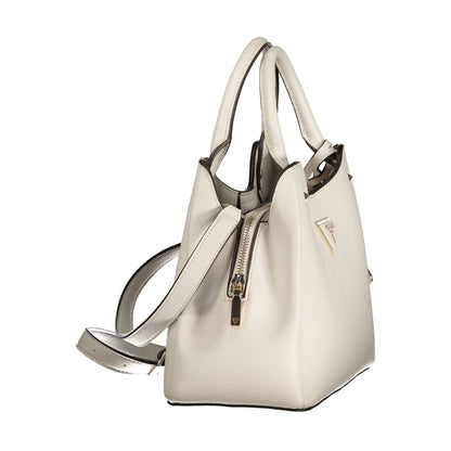 Guess Jeans Grigio Poliuretano Women Handbag - Iconic Style and Versatility