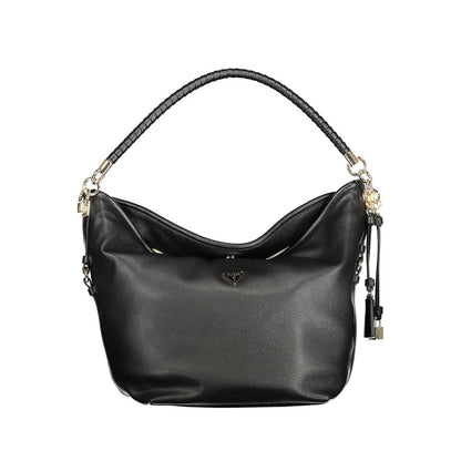 Guess Jeans Black Polyethylene Handbag - Danya Bag
