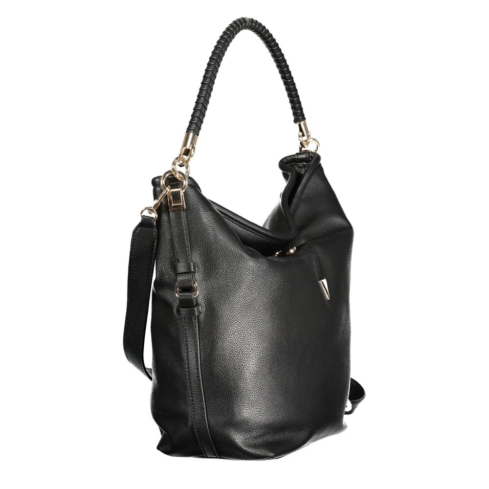 Guess Jeans Black Polyethylene Handbag - Danya Bag
