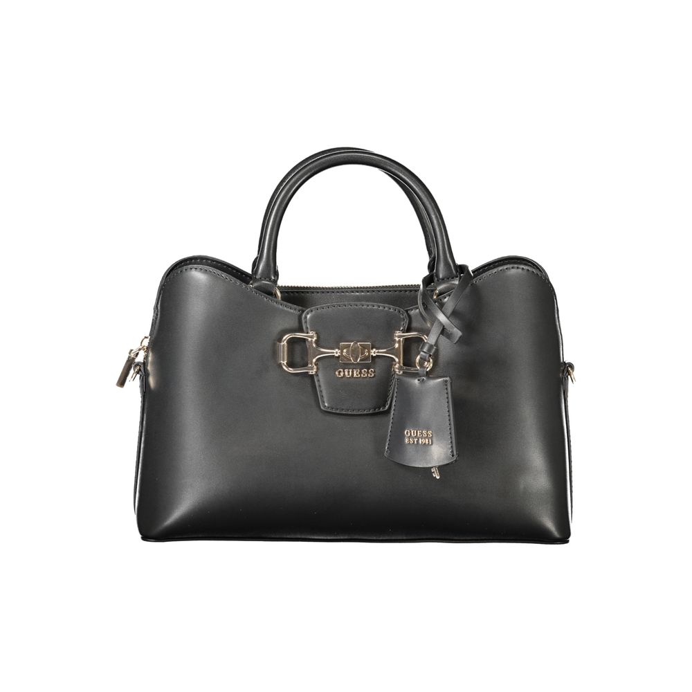 Guess Jeans Black Polyethylene Handbag - Janie Bag