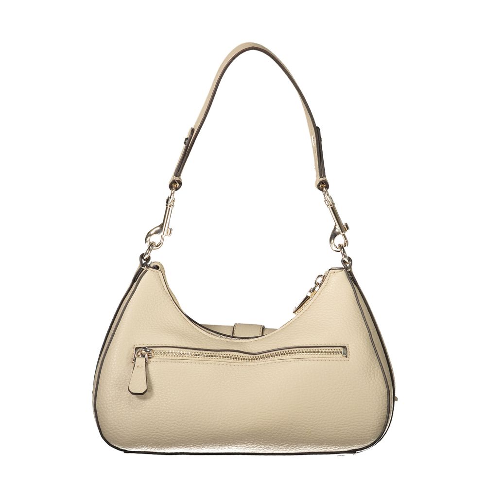 Guess Jeans Beige Polyethylene Jessa Handbag