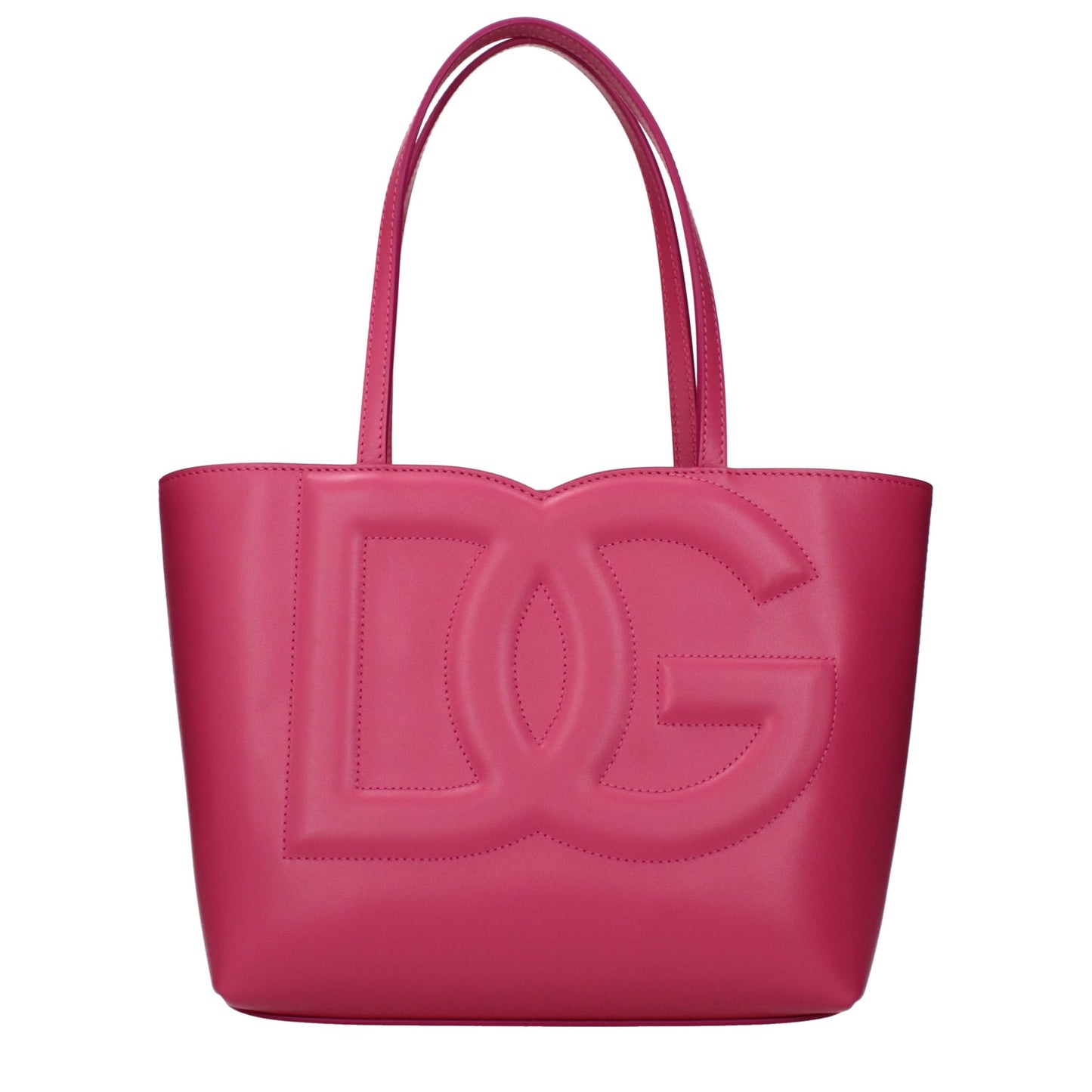 Dolce & Gabbana Fuchsia Leather Handbag