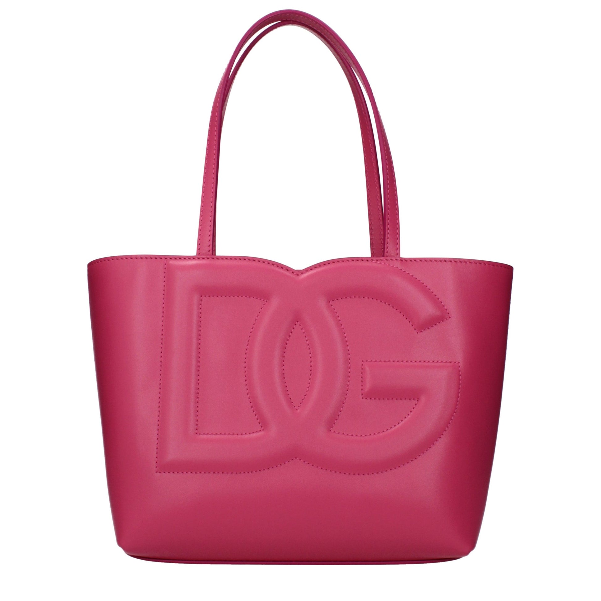 Dolce & Gabbana Fuchsia Leather Handbag