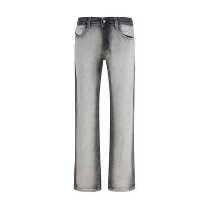Diesel 1985 Larkee-FSI1 Gray Cotton Bootcut Jeans