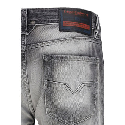 Diesel 1985 Larkee-FSI1 Gray Cotton Bootcut Jeans