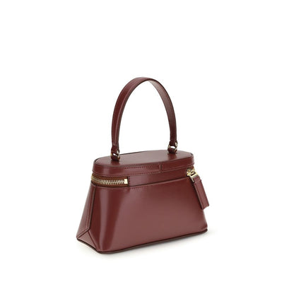 Givenchy Burgundy Calf Leather Bos Taurus Antigona Vanity Handbag