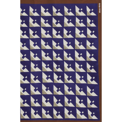 Miu Miu Multicolor Silk Scarf - Effortless Elegance Redefined