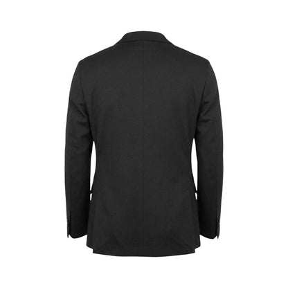 Mulish Black Cotton Two-Piece Suit ABS110 LEOPARDI
