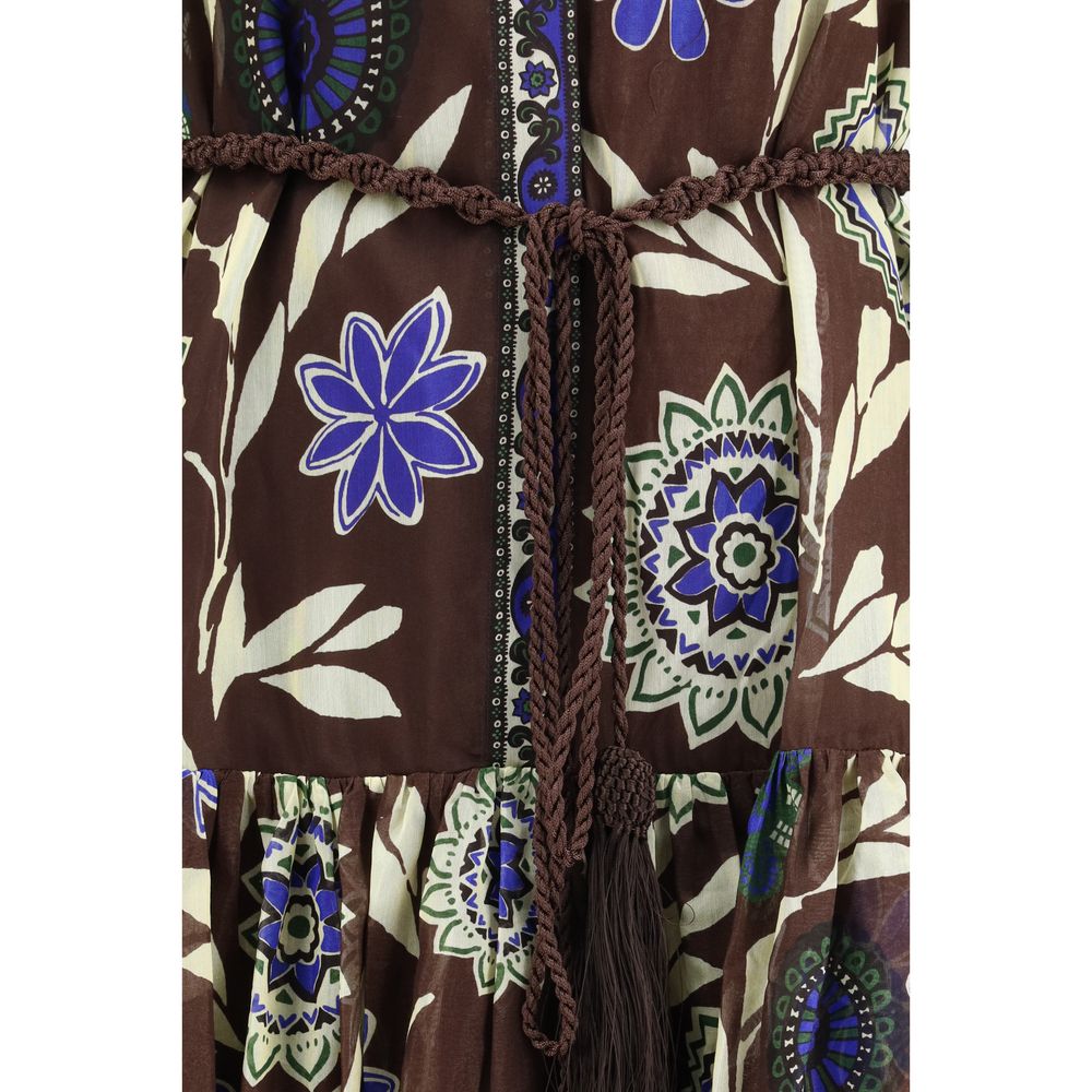Alemais Brown Cotton Casual Dress - Jasper Shirtdress