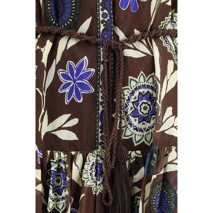 Alemais Brown Cotton Casual Dress - Jasper Shirtdress