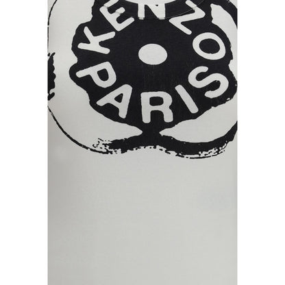 Kenzo White Cotton T-Shirt - Boke Flower 2.0