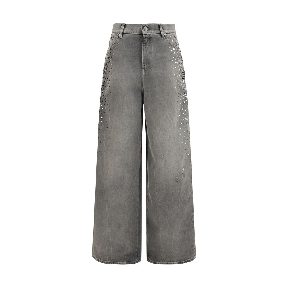 Melody Stud Degraded Jeans by Golden Goose