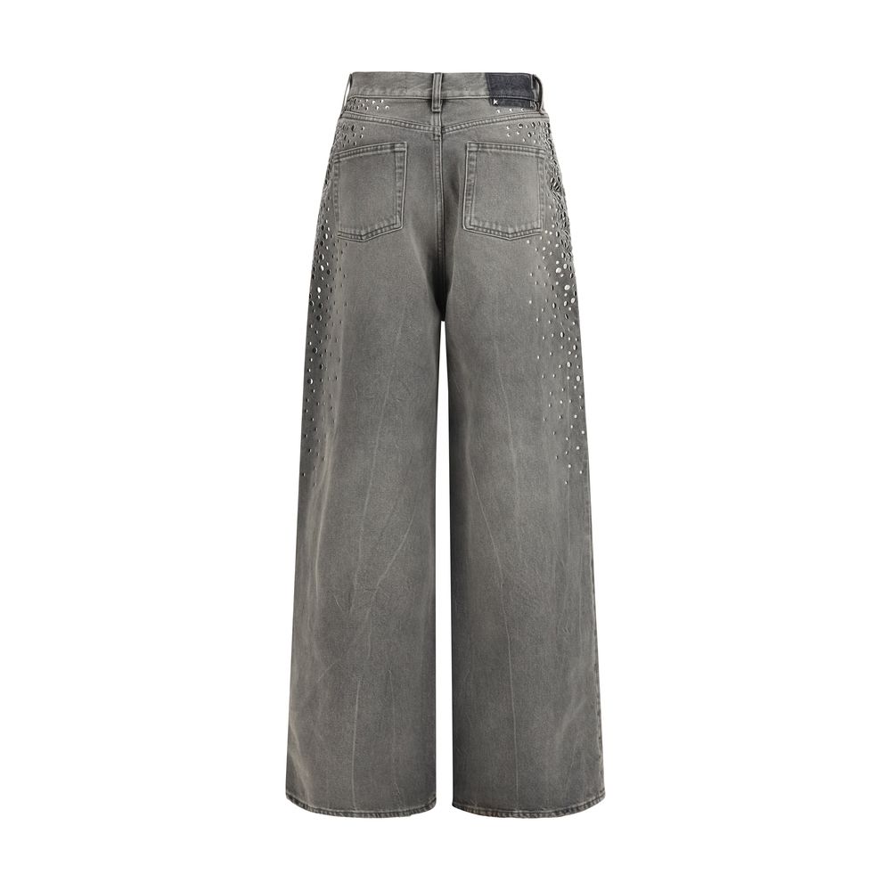 Melody Stud Degraded Jeans by Golden Goose