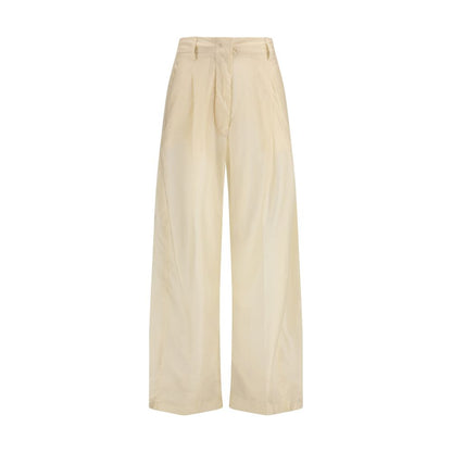 The Billie Pants by The Latest - Beige Cotton Casual Pants