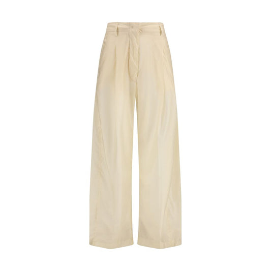 The Billie Pants by The Latest - Beige Cotton Casual Pants