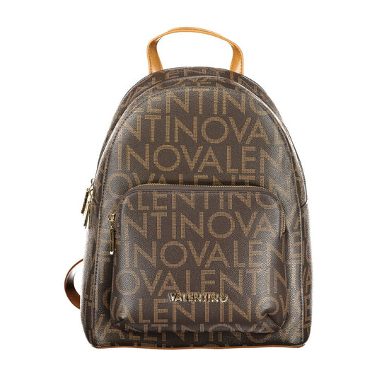 Mario Valentino Faux Leather Chic Green Backpack