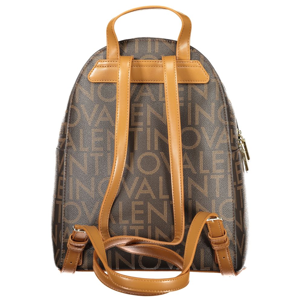 Mario Valentino Faux Leather Chic Green Backpack