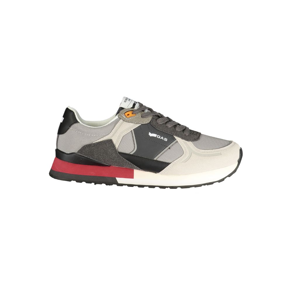 Gas Grigio Polyurethane Men Sneaker EU43/US10