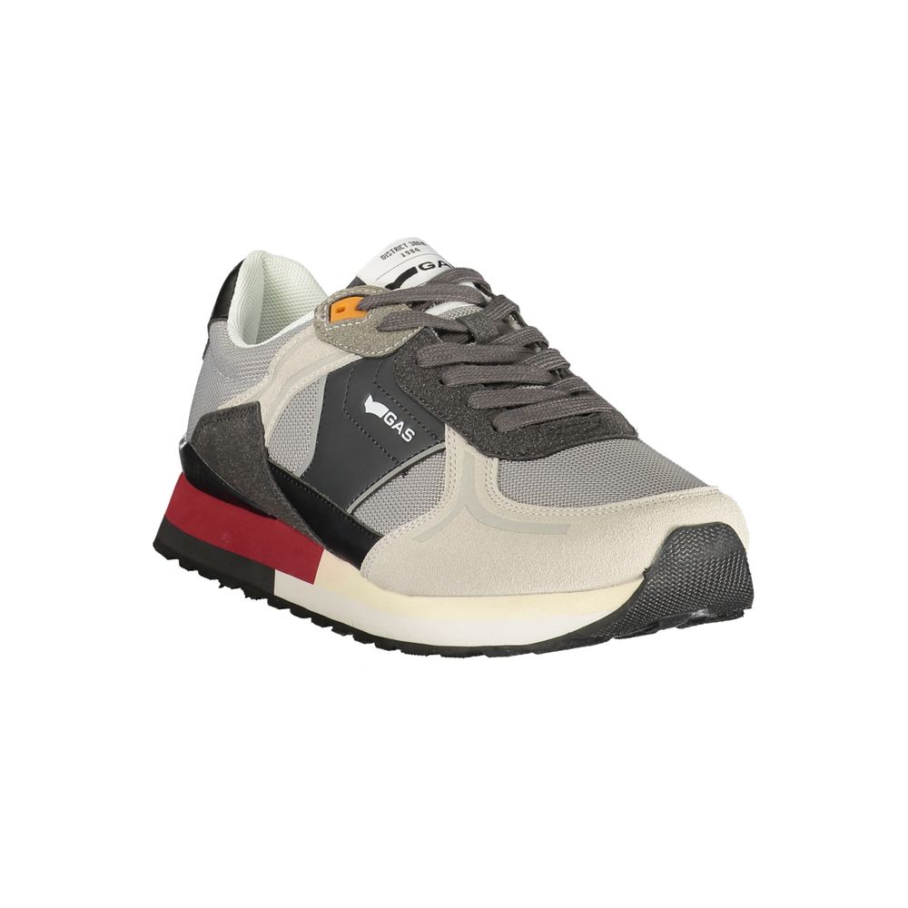 Gas Grigio Polyurethane Men Sneaker EU43/US10