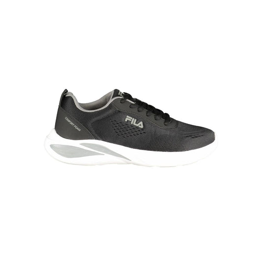 Fila Black Polyurethane Men Sneaker: Urban Elegance Redefined