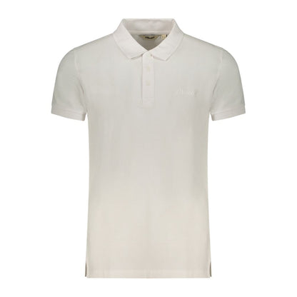 Ellesse Leonardo Polo Bianco 100% Cotone Men’s Polo Shirt