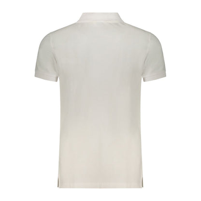 Ellesse Leonardo Polo Bianco 100% Cotone Men’s Polo Shirt