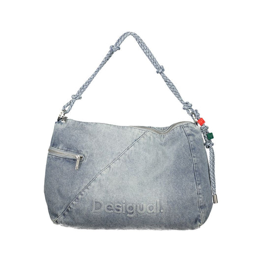 Desigual Azzurro Cotton Women Bag