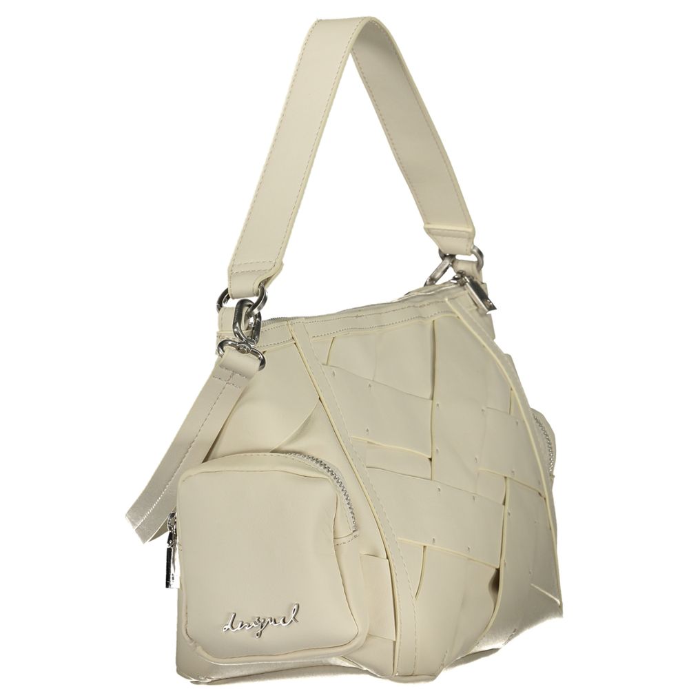 Desigual Chrome Habana Women's Shoulder Bag in White
