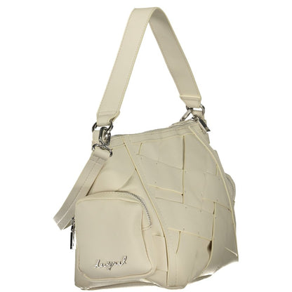Desigual Chrome Habana Women's Shoulder Bag in White