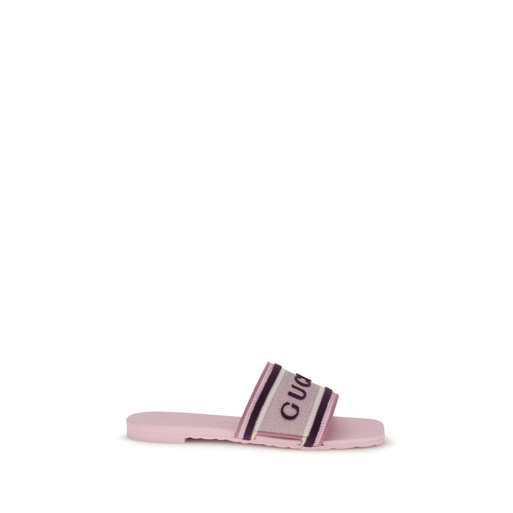 Gucci Pink Luna Slide Sandal