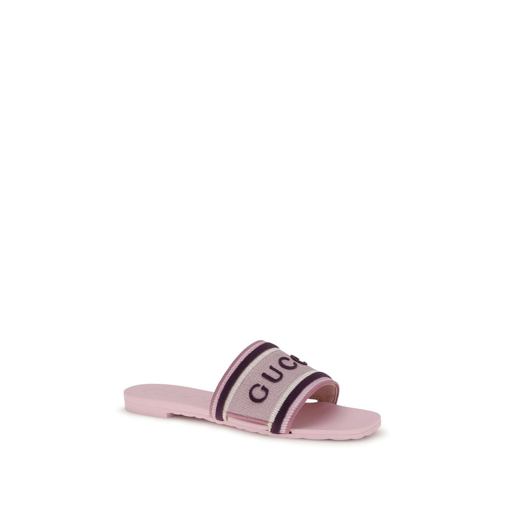 Gucci Pink Luna Slide Sandal