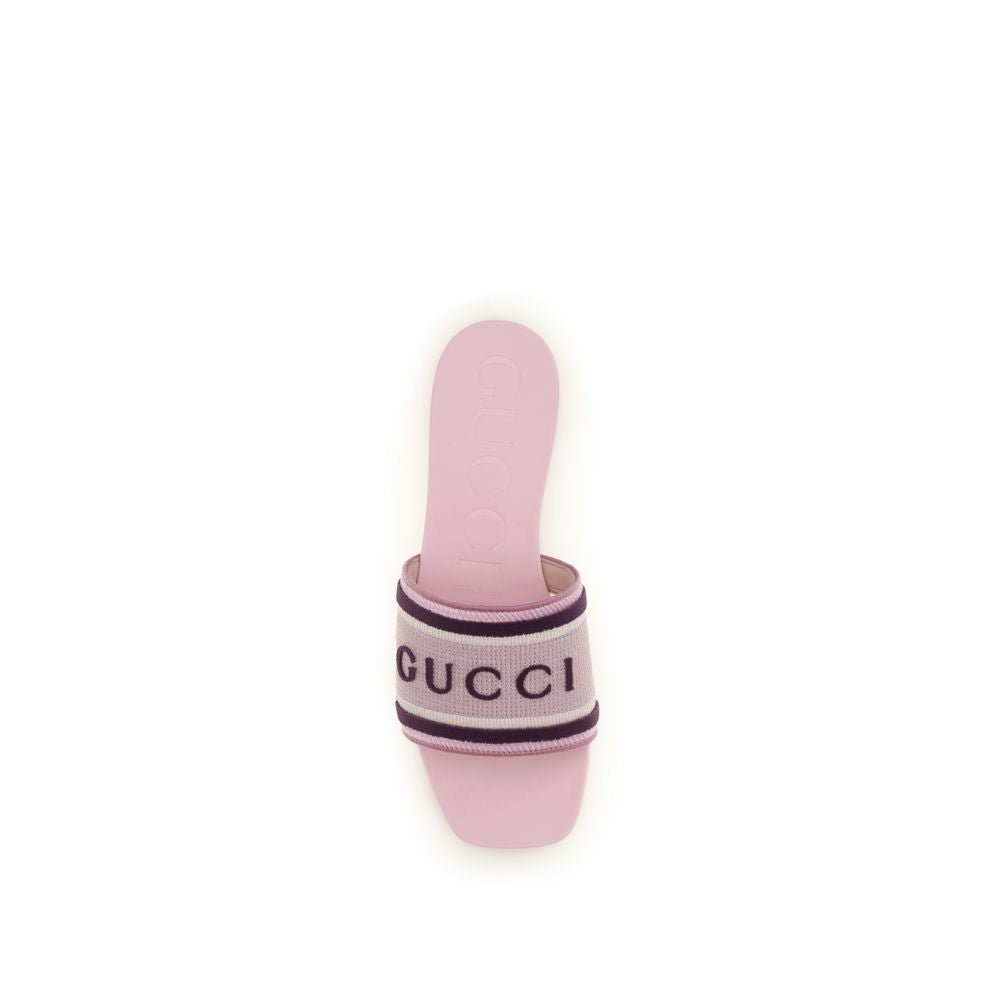Gucci Pink Luna Slide Sandal