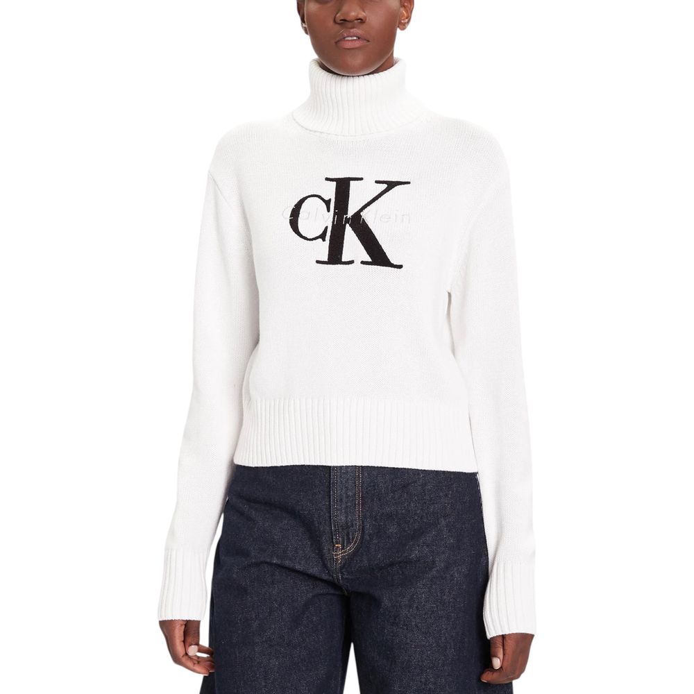 Calvin Klein Jeans Chenille Monologo SW LV047D354G Women's Sweater