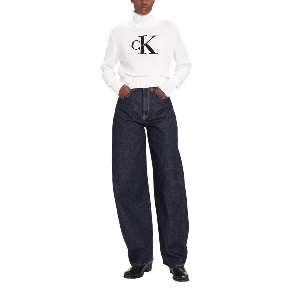 Calvin Klein Jeans Chenille Monologo SW LV047D354G Women's Sweater
