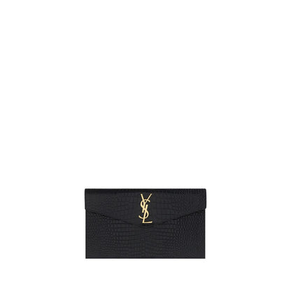 Saint Laurent Calfskin Uptown Pouch Bag